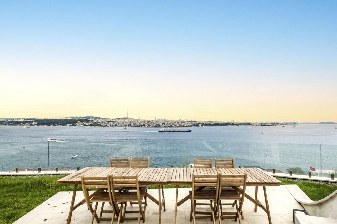Excellent Flat W 360 Bosphorus View In Cihangir Istanbul Eksteriør billede
