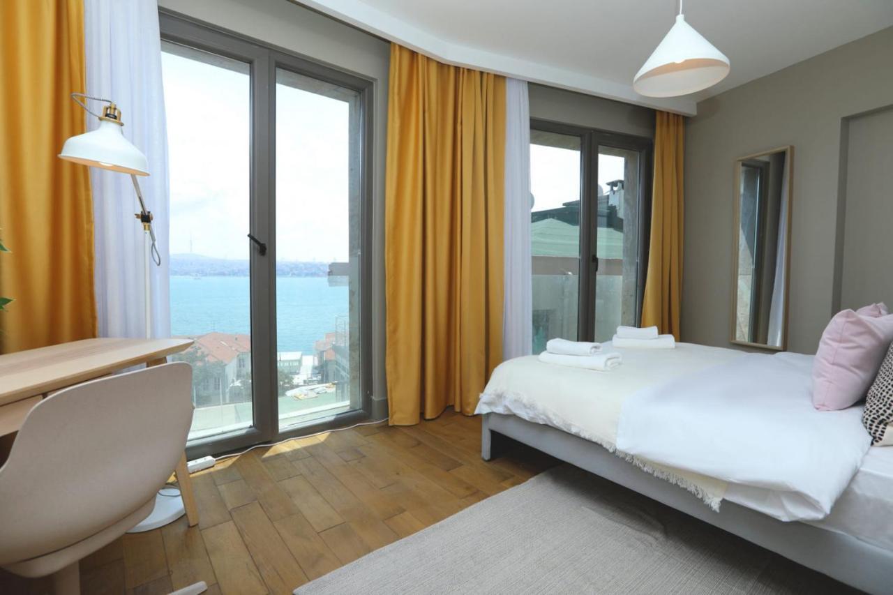 Excellent Flat W 360 Bosphorus View In Cihangir Istanbul Eksteriør billede
