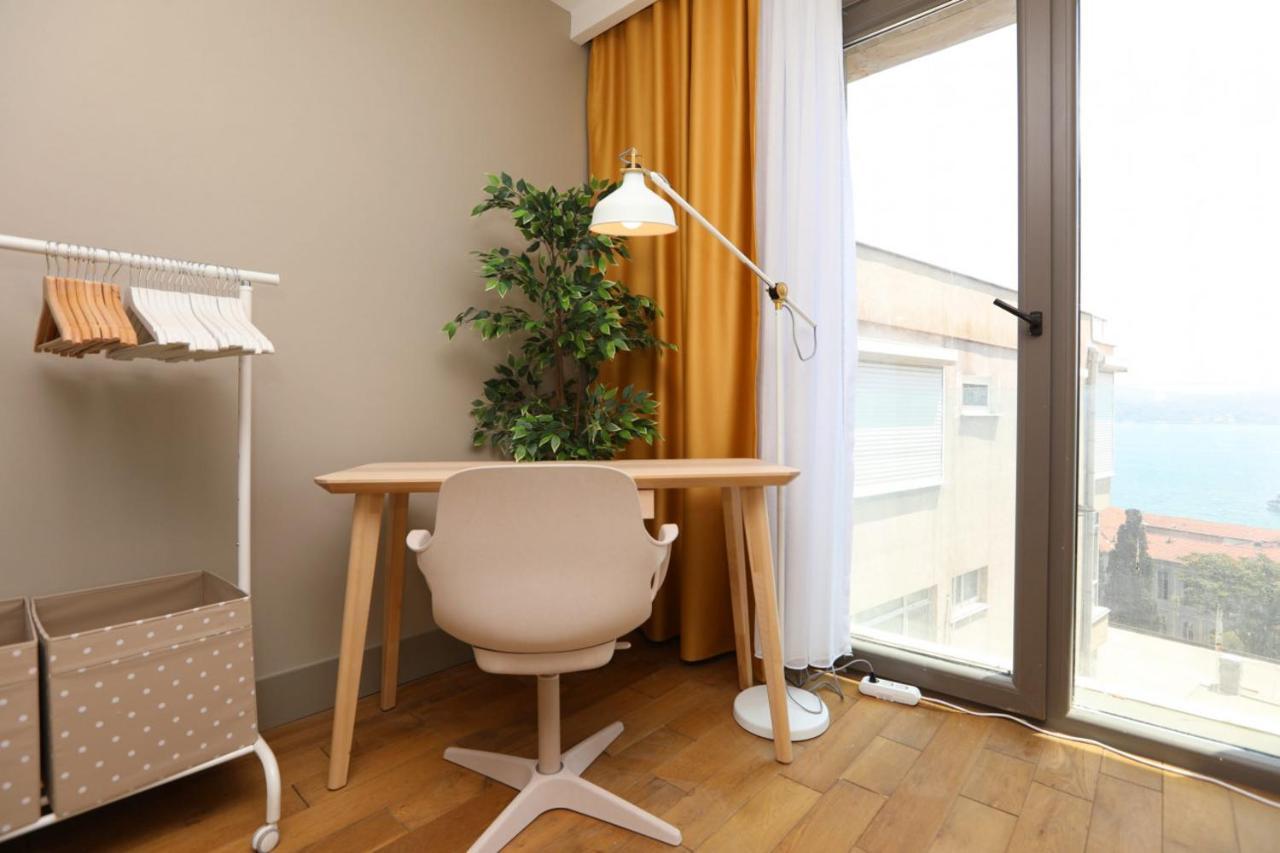Excellent Flat W 360 Bosphorus View In Cihangir Istanbul Eksteriør billede